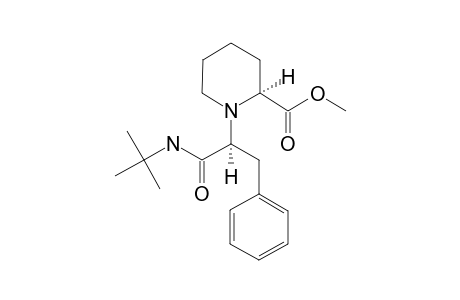(2S,1S)-METHYL-1-[1-(TERT.-BUTYLCARBAMOYL)-3-PHENYL-1-ETHYL]-PIPERIDINE-2-CARBOXYLATE