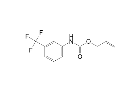 m-(trifluoromethyl)carbanilic acid, allyl ester