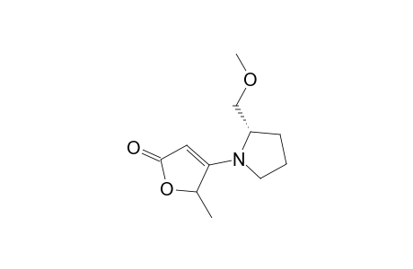 4-[(S)-2-(Methoxymethyl)-1-pyrrolidinyl]-5-methyl-2(5H)-furanone