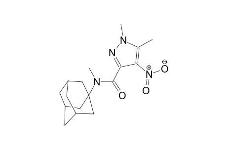 N-(1-adamantyl)-N,1,5-trimethyl-4-nitro-1H-pyrazole-3-carboxamide