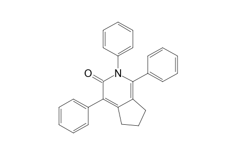 2,5,6,7-tetrahydro-1,2,4-triphenyl-3H-cyclopenta[c]pyridin-3-one