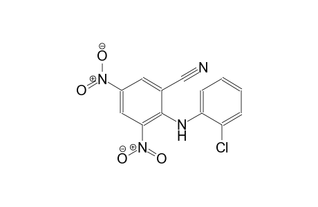 2-(2-chloroanilino)-3,5-dinitrobenzonitrile