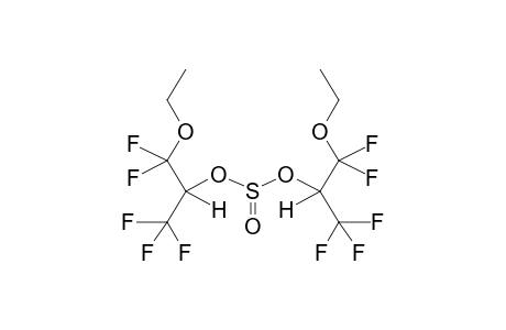 BIS(1-ETHOXY-1,1,3,3,3-PENTAFLUORO-2-PROPYL)SULPHITE