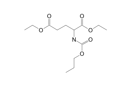 Diethyl L-glutamate, N-(N-propyloxycarbonyl)-