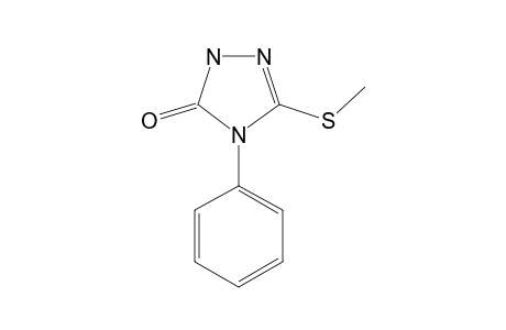 3-(METHYLTHIO)-4-PHENYL-delta2-1,2,4-TRIAZOLIN-5-ONE