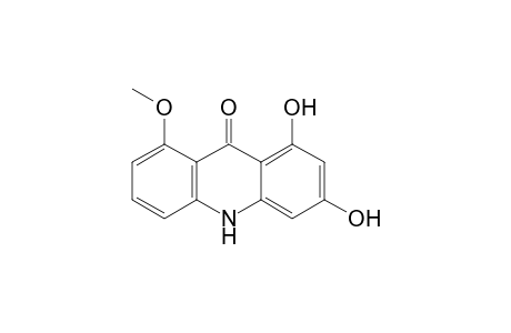 1,3-dihydroxy-8-methoxy-10H-acridin-9-one