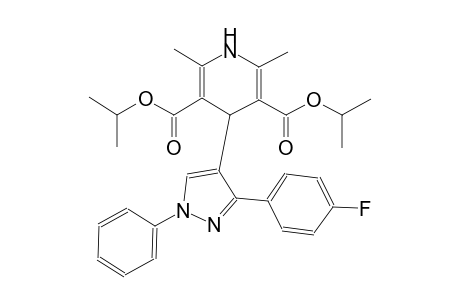 3,5-pyridinedicarboxylic acid, 4-[3-(4-fluorophenyl)-1-phenyl-1H-pyrazol-4-yl]-1,4-dihydro-2,6-dimethyl-, bis(1-methylethyl) ester