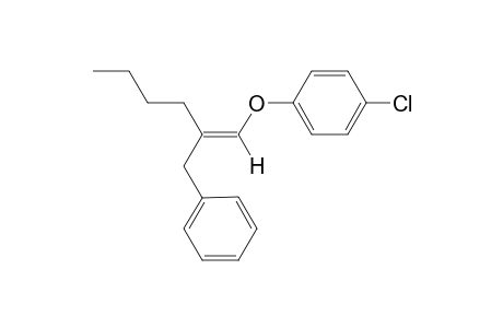 (E)-1-((2-benzylhex-1-en-1-yl)oxy)-4-chlorobenzene