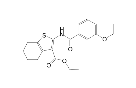benzo[b]thiophene-3-carboxylic acid, 2-[(3-ethoxybenzoyl)amino]-4,5,6,7-tetrahydro-, ethyl ester