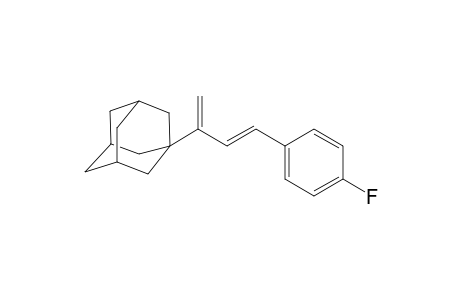 1-((E)-4-(4-fluorophenyl)buta-1,3-dien-2-yl)adamantane