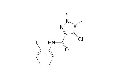 4-chloro-N-(2-iodophenyl)-1,5-dimethyl-1H-pyrazole-3-carboxamide