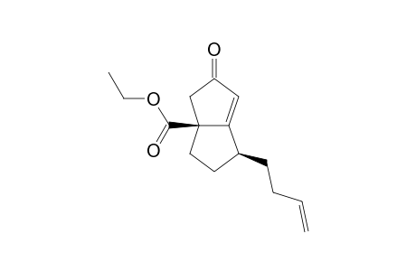 Ethyl (1S,6S)-6-(but-3'-enyl)-3-oxobicyclo[3.3.0]oct-4-ene-1-carboxylate