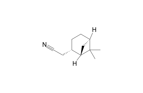 (1'S,2'S,5'R)-6',6'-Dimethylbicyclo[3.1.1]hept-2'-ylacetonitrile