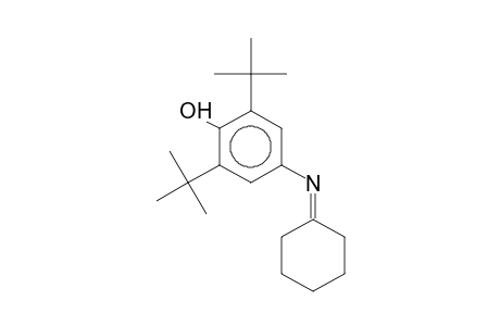 Phenol, 2,6-di(t-butyl)-4-(cyclohexanylidene)amino-