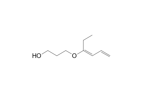 3-(1-Ethylbuta-1,3-dienyloxy)propan-1-ol
