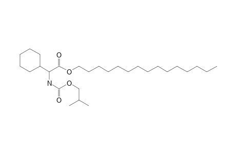 Glycine, 2-cyclohexyl-N-isobutoxycarbonyl-, pentadecyl ester