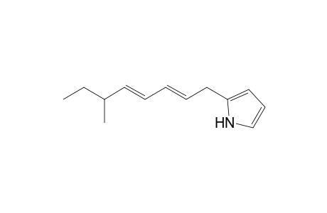Axinellamine A (2-((E,E)-6-methyl-2,4-octadienyl)pyrrole