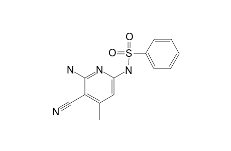 N-[2-AMINO-3-CYANO-4-METHYL-PYRIDIN-6-YL]-BENZENE-SULFONAMIDE