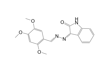 2,4,5-trimethoxybenzaldehyde [(3Z)-2-oxo-1,2-dihydro-3H-indol-3-ylidene]hydrazone