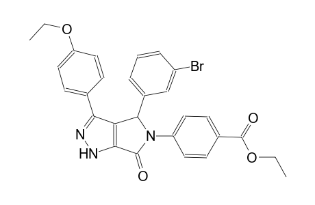 benzoic acid, 4-(4-(3-bromophenyl)-3-(4-ethoxyphenyl)-4,6-dihydro-6-oxopyrrolo[3,4-c]pyrazol-5(1H)-yl)-, ethyl ester