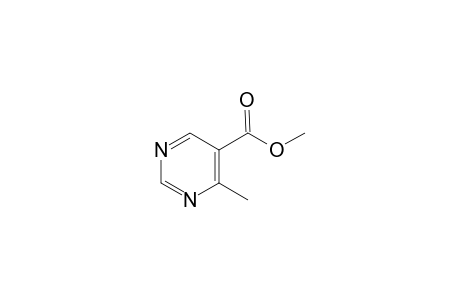 4-methyl-5-pyrimidinecarboxylic acid methyl ester