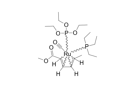 CARBONYL-[2-5-ETA-(METHYL-(2E,4E)-HEXA-2,4-DIENOATE)]-(TRIETHOXYPHOSPHINE)-(TRIETHYLPHOSPHINE)-RUTHENIUM