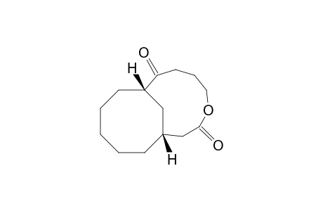 (1R*,9S*)-4-Oxabicyclo[7.5.1]pentadeca-3,8-dione