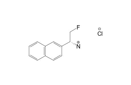 (S)-2-FLUORO-1-(NAPHTHALEN-2-YL)-ETHANAMINE-HYDROCHLORIDE