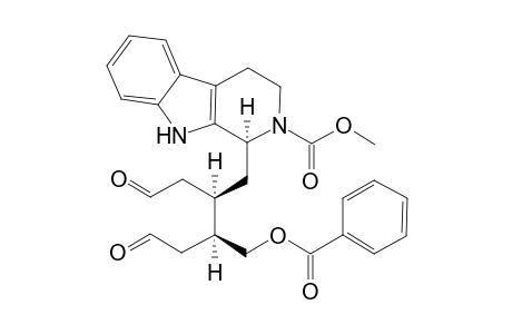 (1S)-1-[(2R,3S)-3-(benzoyloxymethyl)-5-keto-2-(2-ketoethyl)pentyl]-1,3,4,9-tetrahydro-$b-carboline-2-carboxylic acid methyl ester