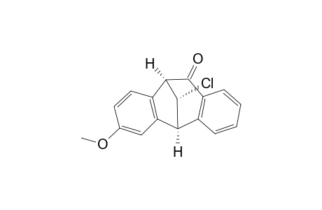 5,10-Methano-5H-dibenzo[a,d]cyclohepten-11(10H)-one, 12-chloro-7-methoxy-, (5.alpha.,10.alpha.,12R*)-