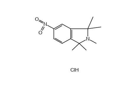 5-NITRO-1,1,2,3,3-PENTAMETHYLISOINDOLINE, HYDROCHLORIDE