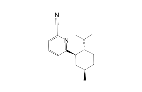 (-)-2-Cyano-6-L-Menthylpyridine