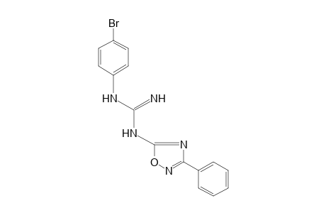 1-(p-BROMOPHENYL)-3-(3-PHENYL-1,2,4-OXADIAZOL-5-YL)GUANIDINE