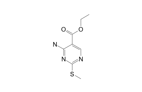 4-AMINO-2-METHYLTHIO-5-ETHOXYCARBONYL-PYRIMIDINE