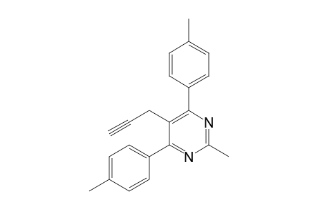 2-Methyl-5-propargyl-4,6-bis(4-tolyl)pyrimidine
