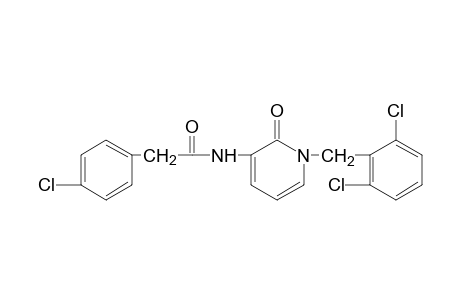 2-(p-CHLOROPHENYL)-N-[1-(2,6-DICHLOROBENZYL)-1,2-DIHYDRO-2-OXO-3-PYRIDYL]ACETAMIDE