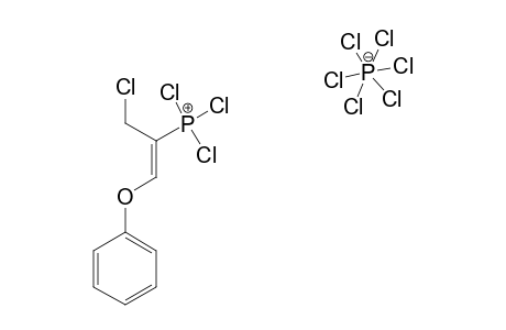 (E)-2-(CHLOROMETHYL)-VINYL-PHENYLETHER-TRICHLOROPHOSPHONIUM-HEXACHLOROPHOSPHORATE