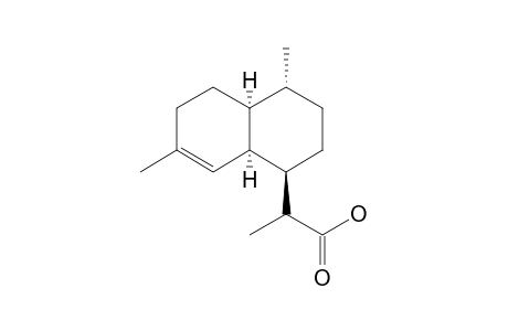 2-[(1R,4R,4aS,8aS)-4,7-dimethyl-1,2,3,4,4a,5,6,8a-octahydronaphthalen-1-yl]propionic acid