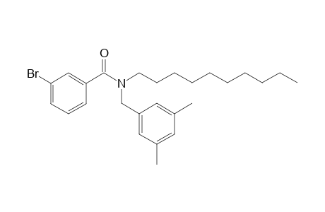 Benzamide, 3-bromo-N-(3,5-dimethylbenzyl)-N-decyl-