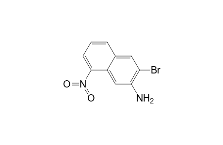 3-Amino-2-bromo-5-nitronaphthalene
