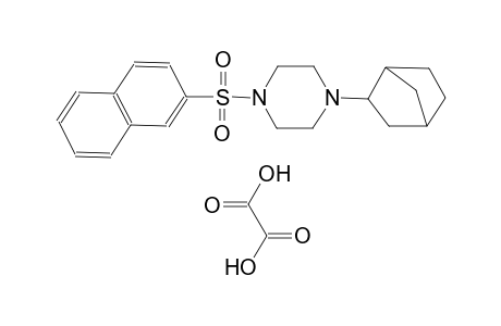 1-(bicyclo[2.2.1]heptan-2-yl)-4-(naphthalen-2-ylsulfonyl)piperazine oxalate