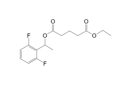 Glutaric acid, 1-(2,6-difluorophenyl)ethyl ethyl ester