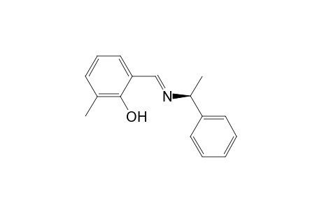 (S,E)-2-Methyl-6-((1-phenylethylimino)methyl)phenol