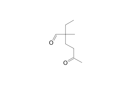 Hexanal, 2-ethyl-2-methyl-5-oxo-