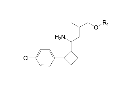 Sibutramine-M (bis-nor-HO-glucuronide) isomer 2 MS2