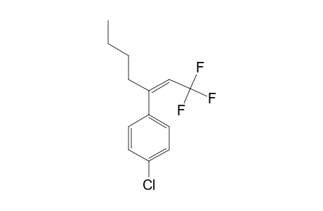(Z)-3-(4-CHLOROPHENYL)-1,1,1-TRIFLUORO-2-HEPTENE