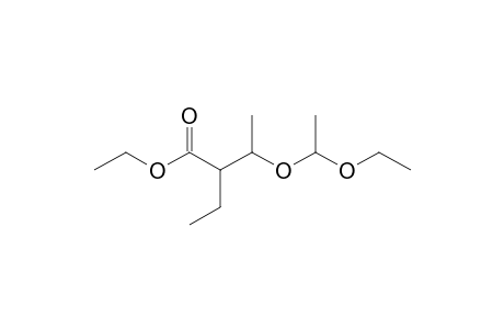 3-(1-Ethoxyethoxy)-2-ethyl-butyric acid ethyl ester