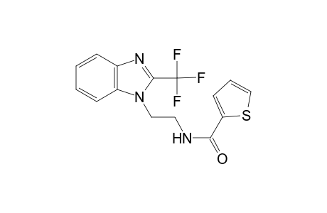 2-Thiophenecarboxamide, N-[2-[2-(trifluoromethyl)-1H-1,3-benzimidazol-1-yl]ethyl]-