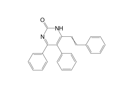4,5-Diphenyl-6-styryl-1,2-dihydropyrimidin-2-one