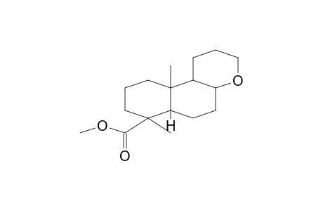 1H-NAPHTHO[2,1-B]PYRAN-7-CARBOXYLIC ACID, DODECAHYDRO-7,10A-DIMETHYL-METHYL ESTER